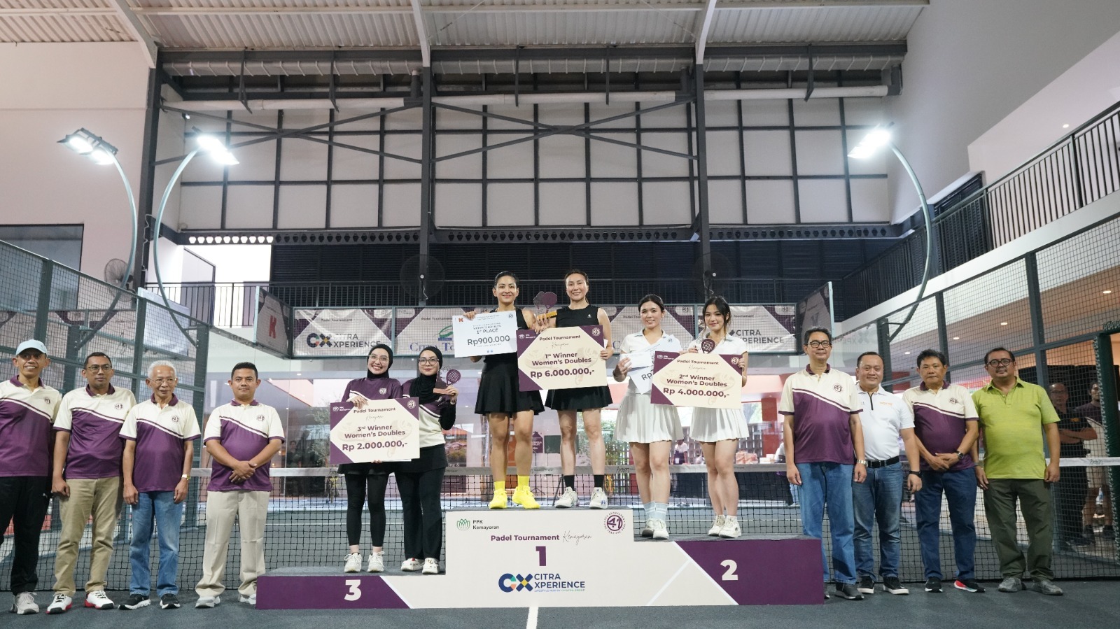 Turnamen Padel - HUT PPK Kemayoran ke-41