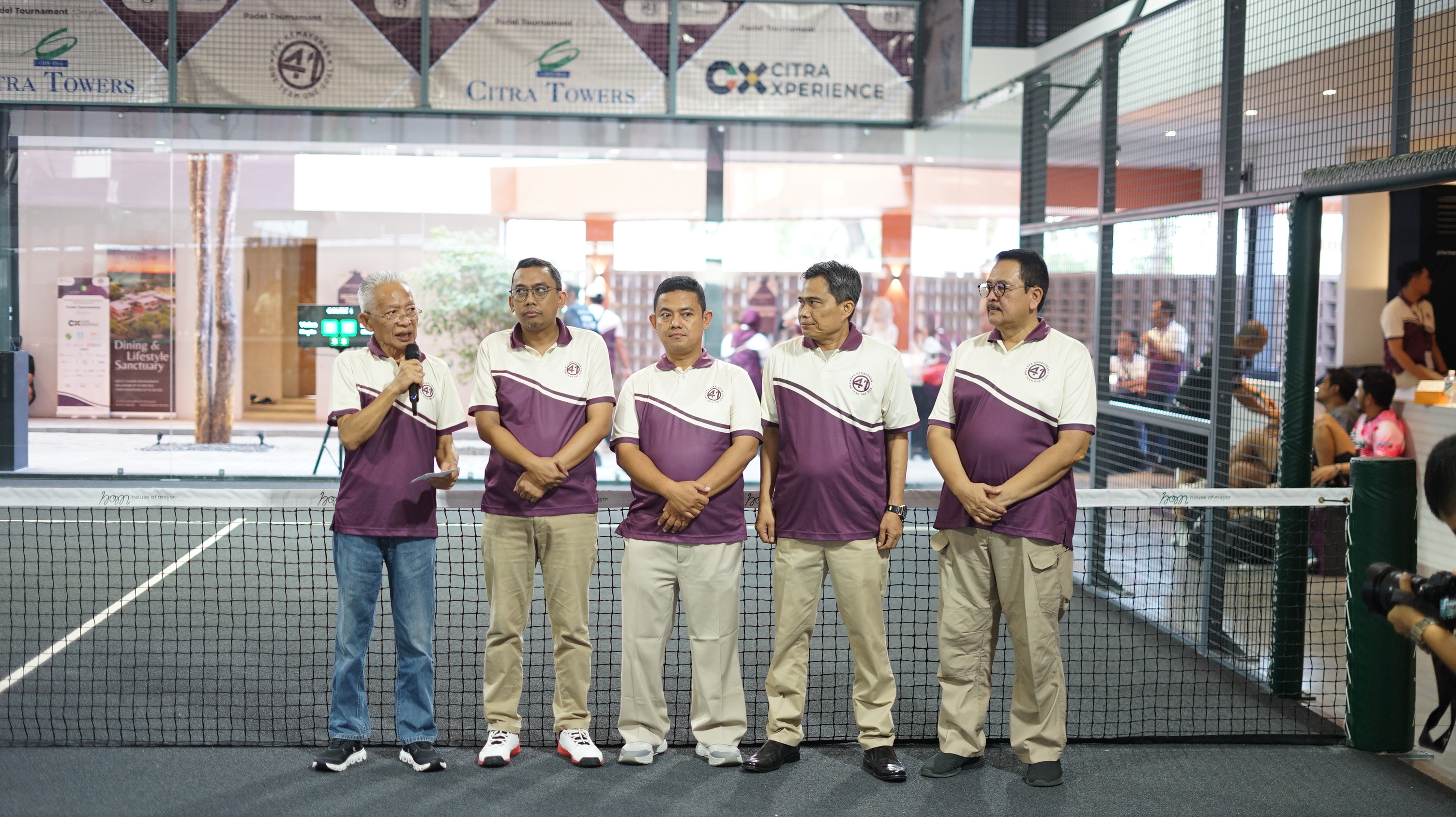 Turnamen Padel  - Hut PPK Kemayoran ke-41