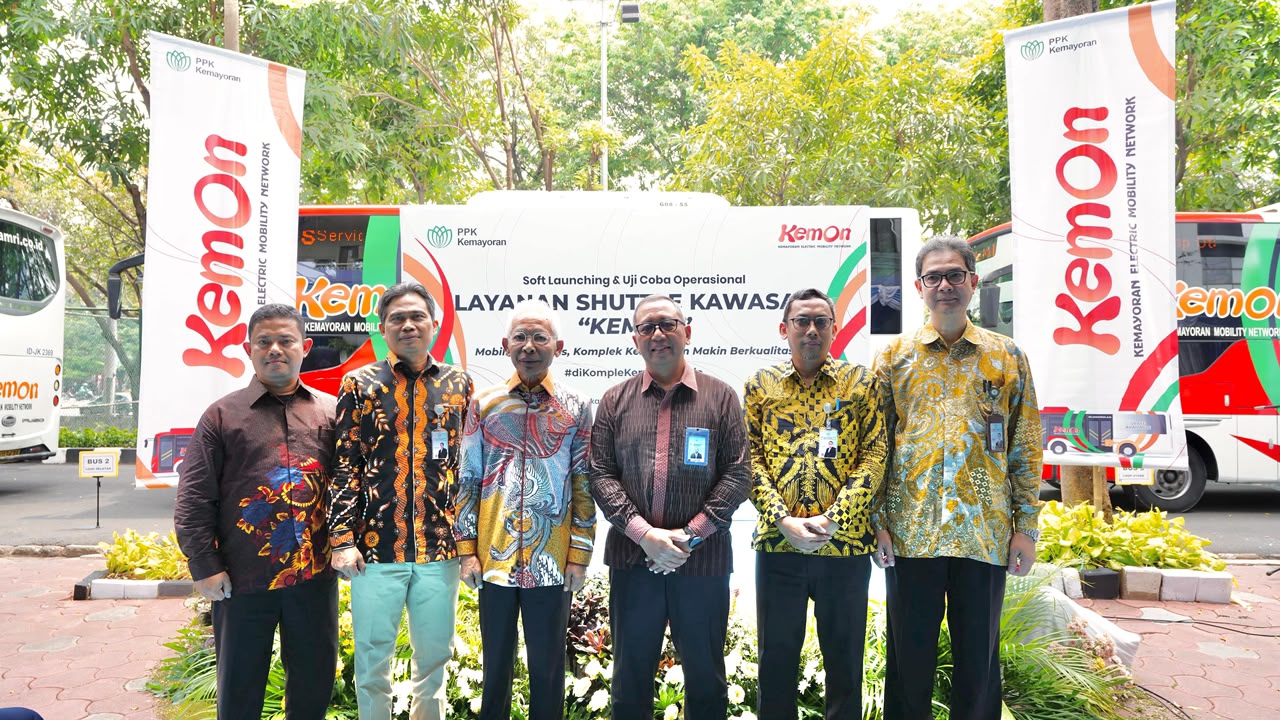 PPK Kemayoran Soft Launching & Uji Coba Operasional  Layanan Shuttle Kawasan “KEMON”